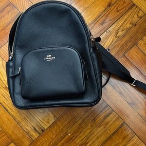 Black couch large backpack